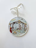 Nativity Acrylic Christmas Ornament | Wreath Charm WHOLESALE