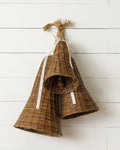 Hanging Wicker Bells (Set Of 03)