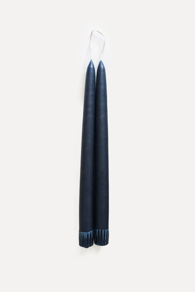 Hand-Dipped Taper Candles, Unscented (Set of 2)