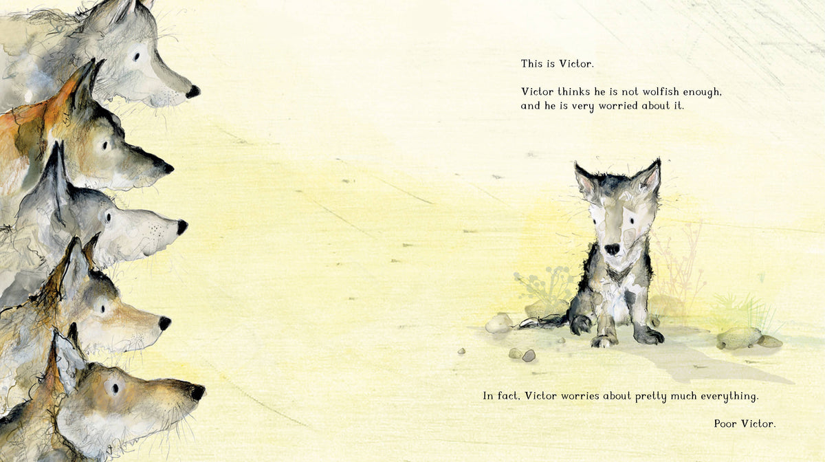 Victor, the Wolf with Worries