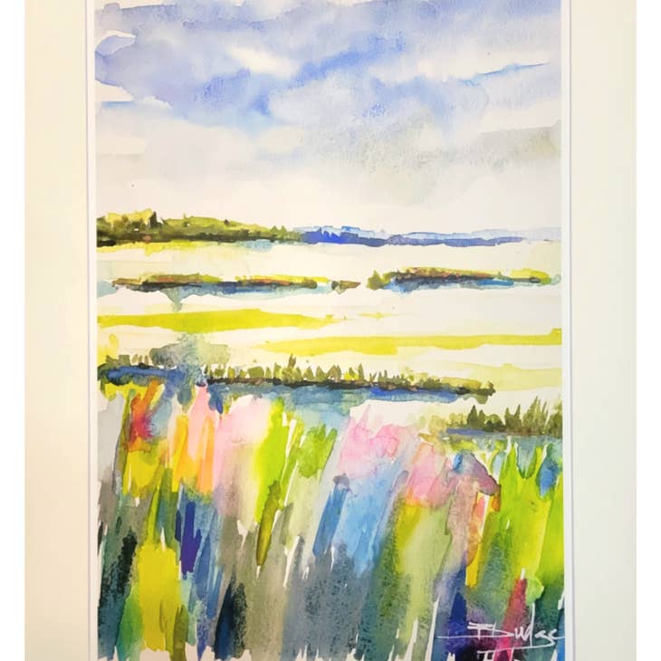 318 Art Matted Fine Art Reproduction