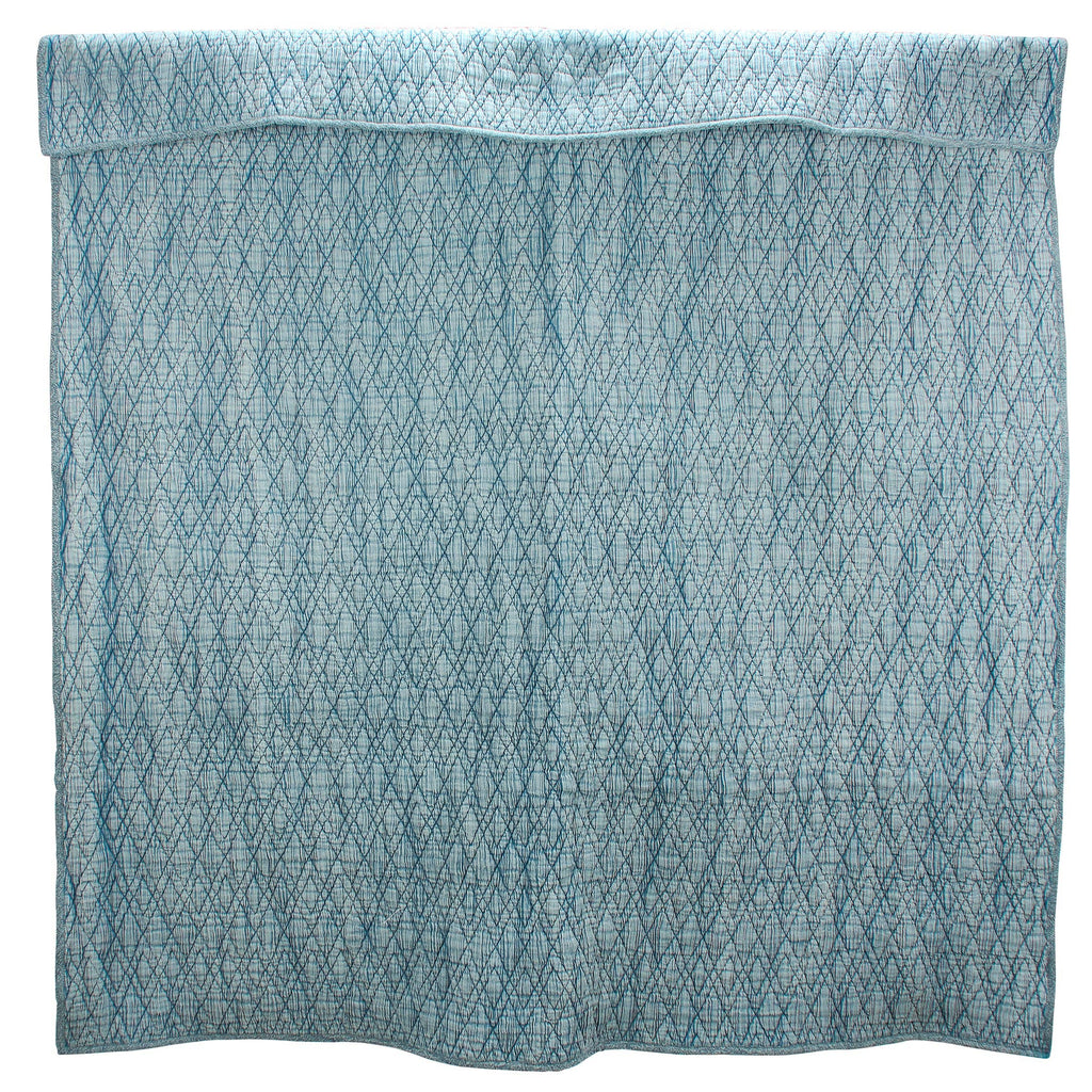 Diamond Blue Throw
