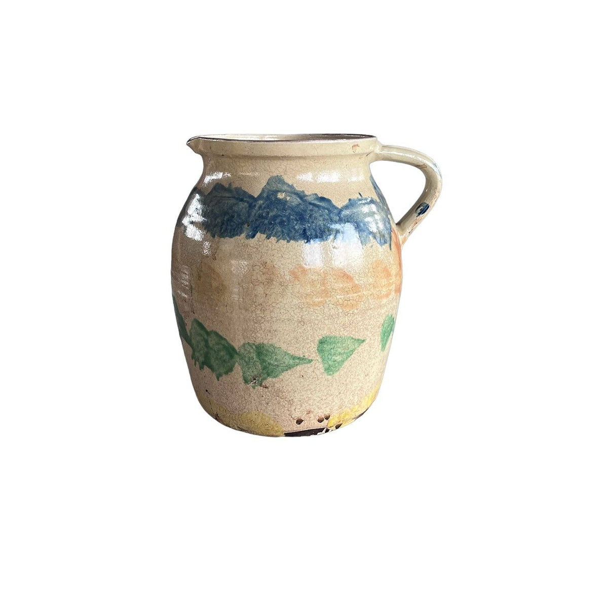 Cottage Crafted Tall Jug, Light Blue