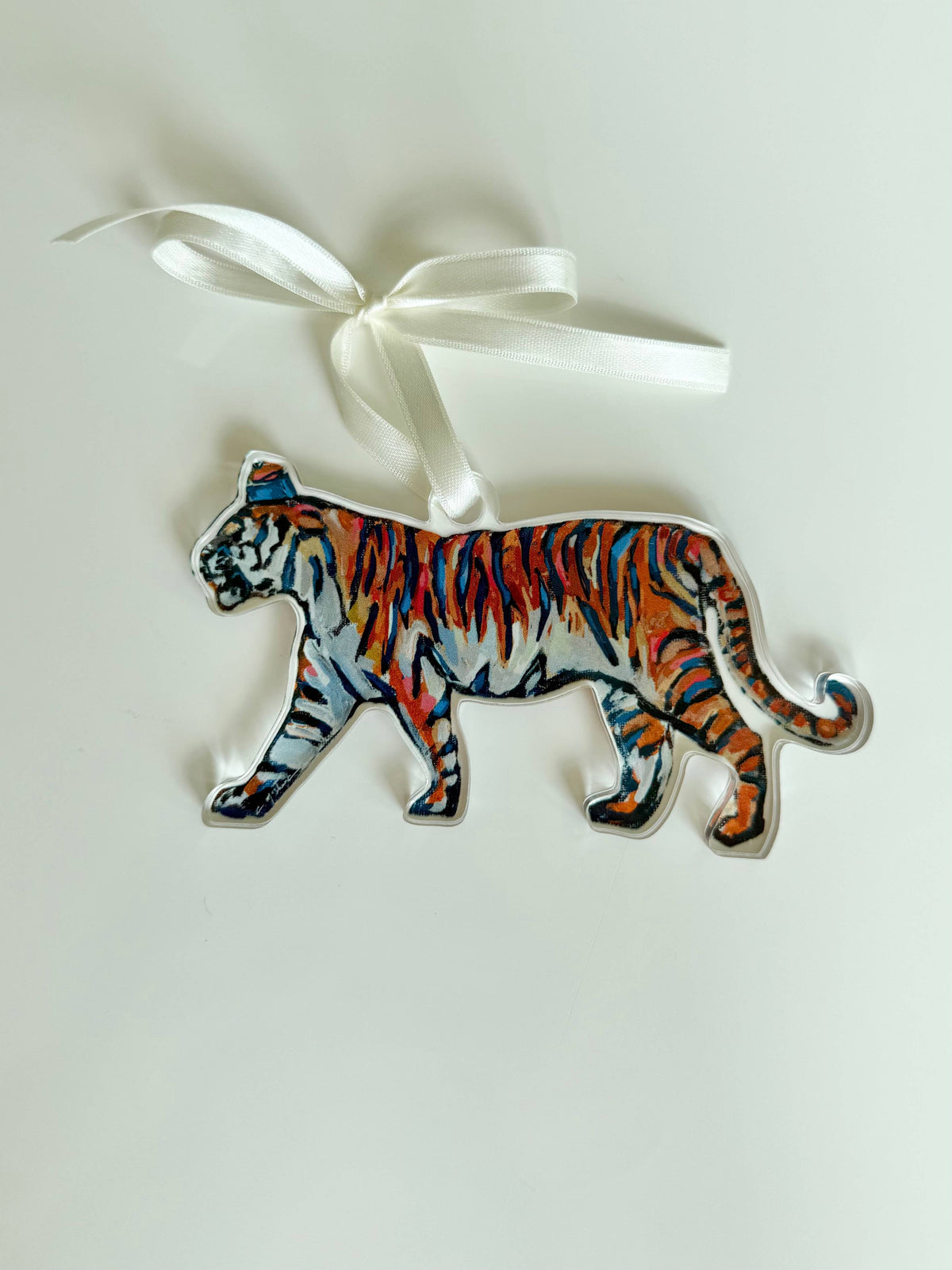 Tiger Blues Standing Acrylic Christmas Ornament | Wreath Charm WHOLESALE