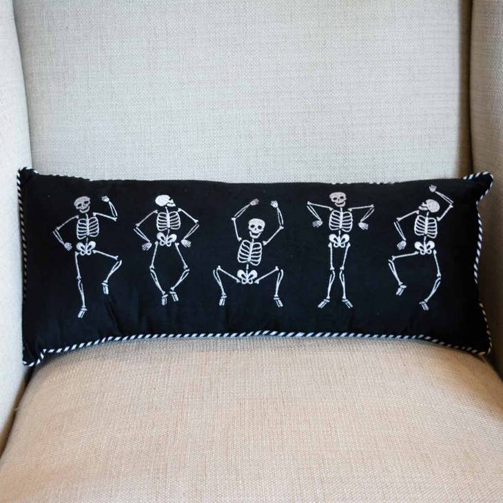Dancing Skeletons Pillow