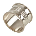 Dotted Napkin Ring, Silver