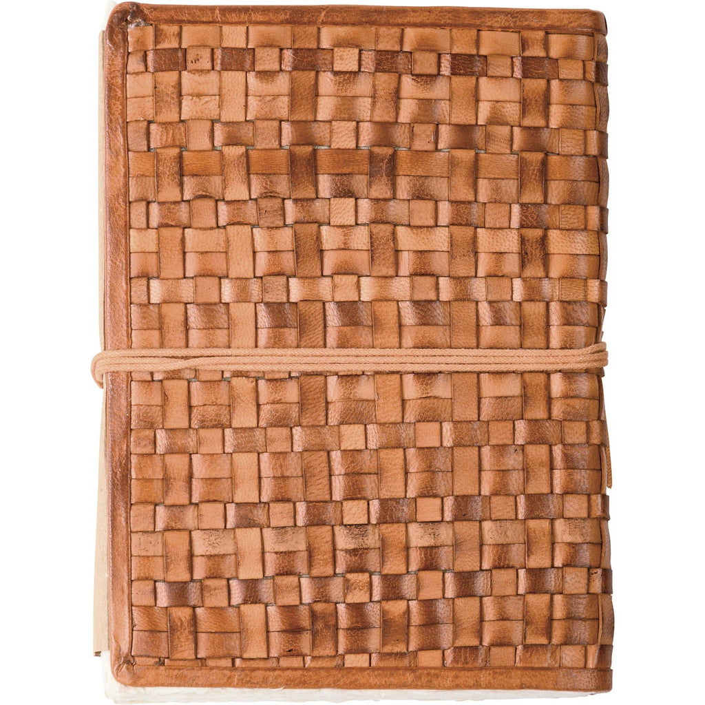 Woven Leather Journal