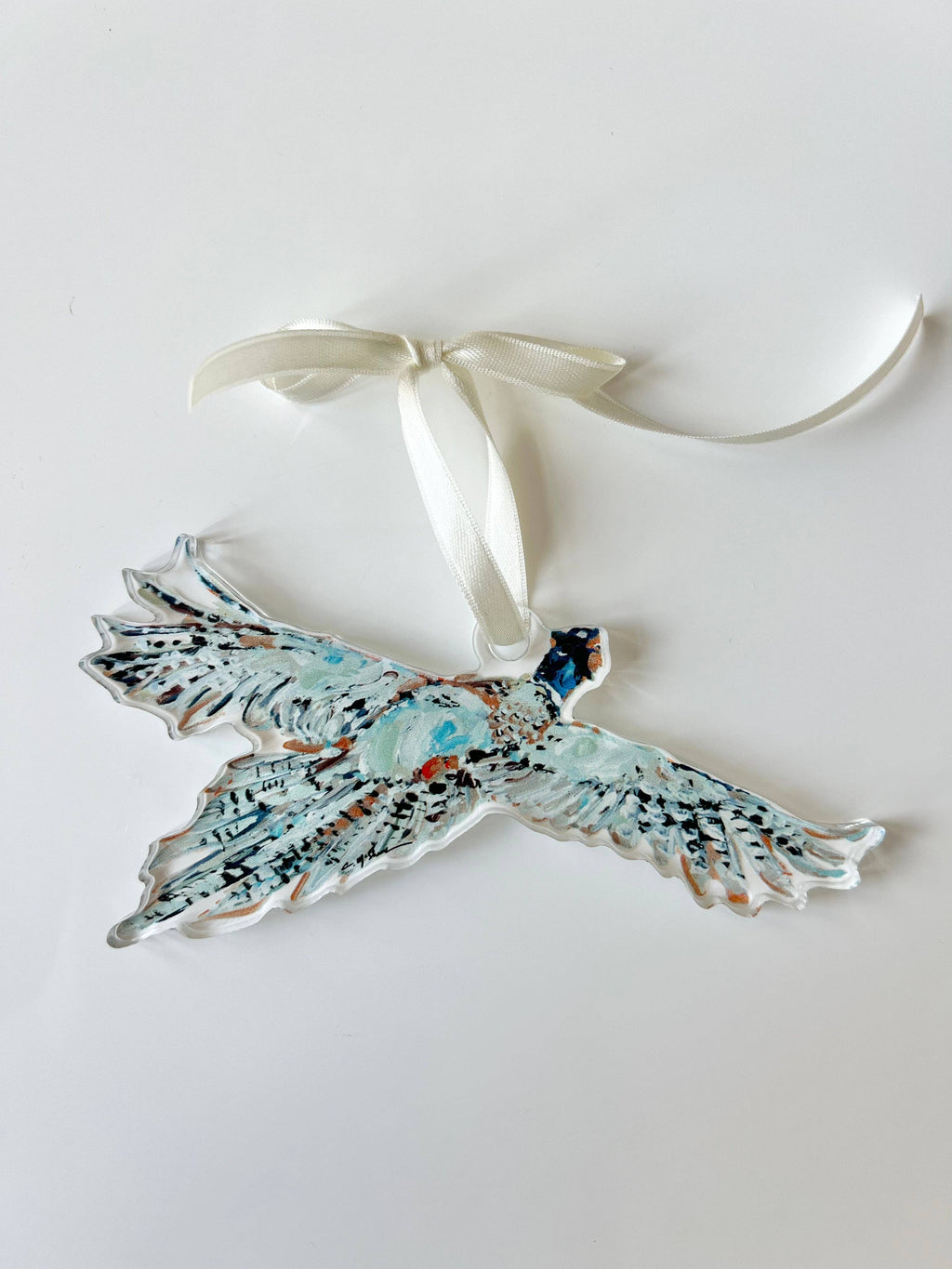 Pheasant Acrylic Christmas Ornament | Wreath Charm WHOLESALE