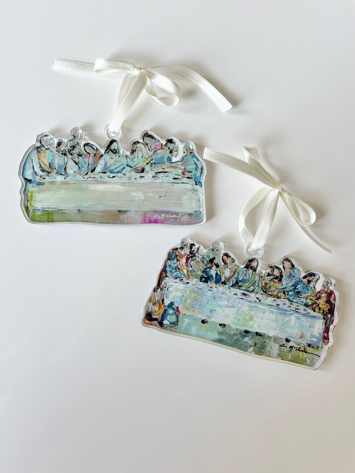 Legacy Meal I Last Supper Acrylic Christmas Ornament | Wreath Charm WHOLESALE