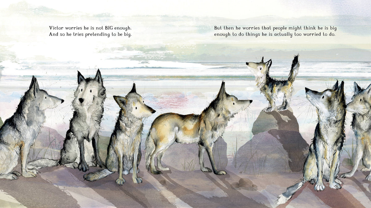 Victor, the Wolf with Worries
