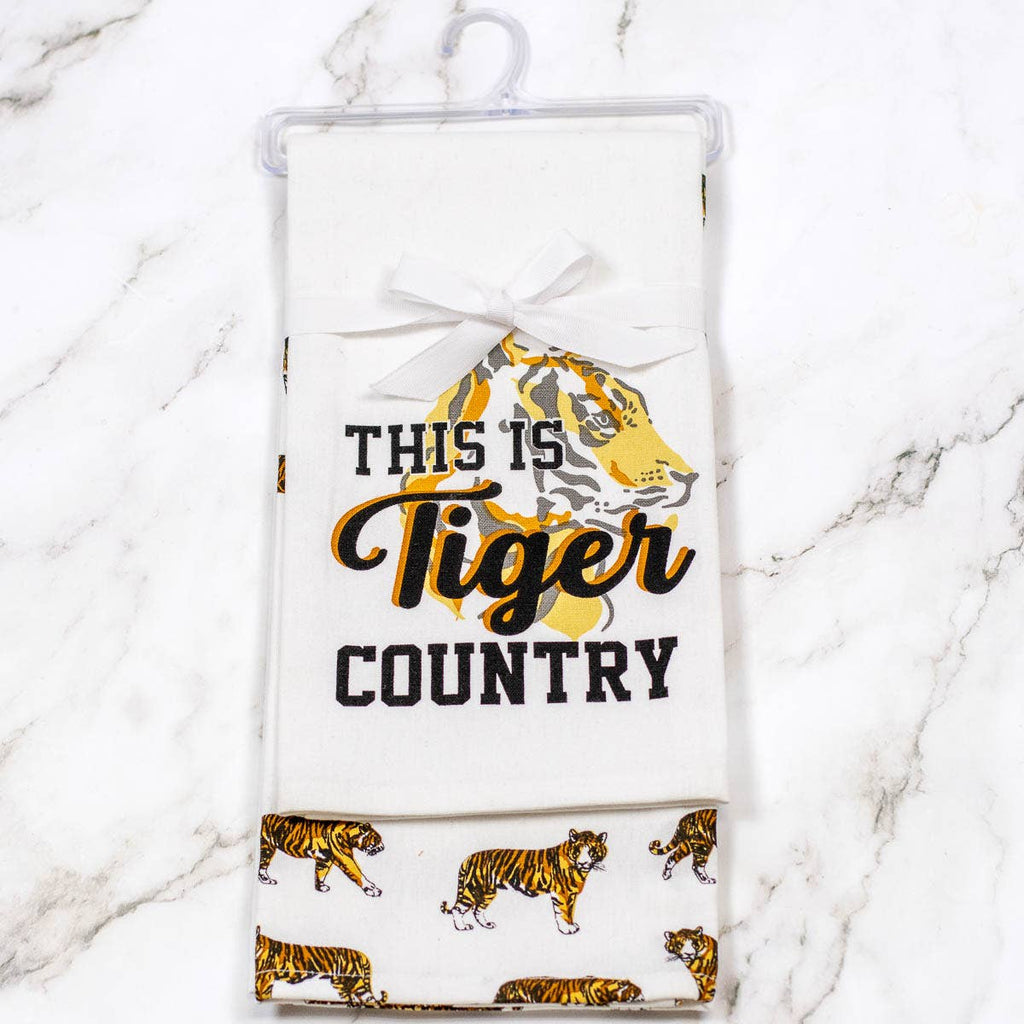 Tiger Country Hand Towels (Set of 2)