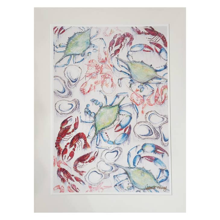 318 Art Matted Fine Art Reproduction