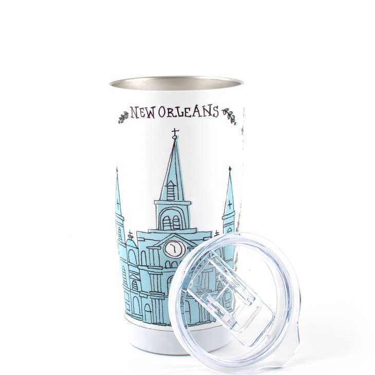 Sketchy New Orleans Tumbler