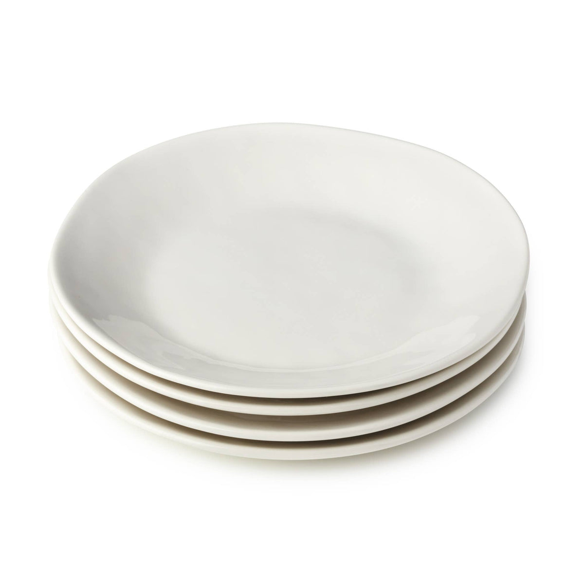 Linen Cream Salad Plate