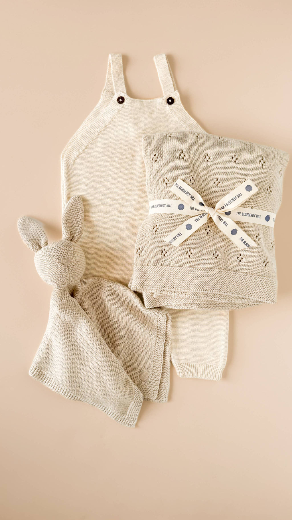 Heirloom Piqué Baby Blanket, Birch