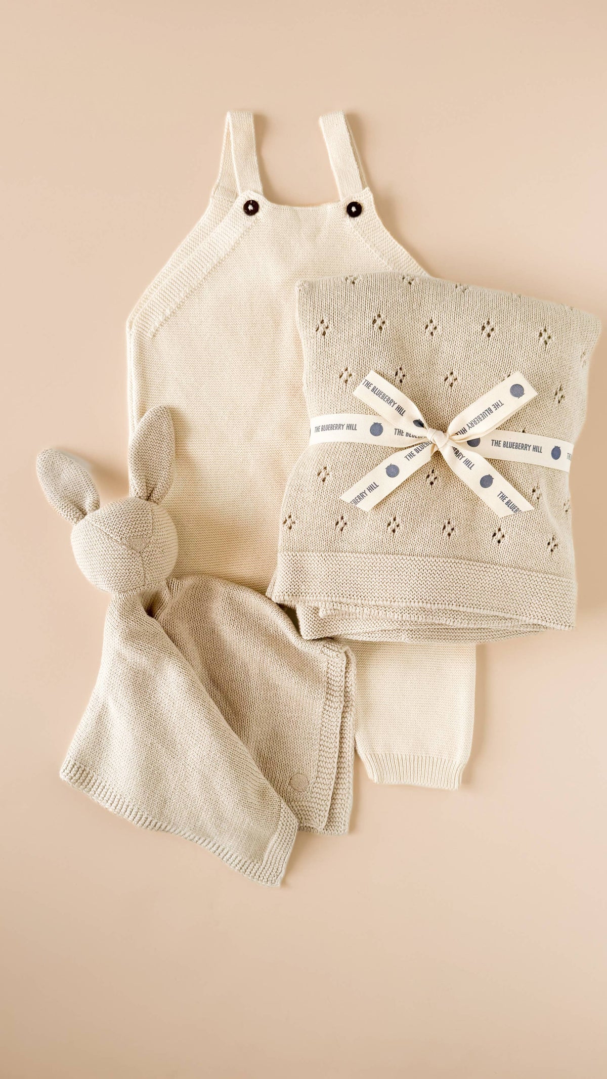 Heirloom Piqué Baby Blanket, Birch