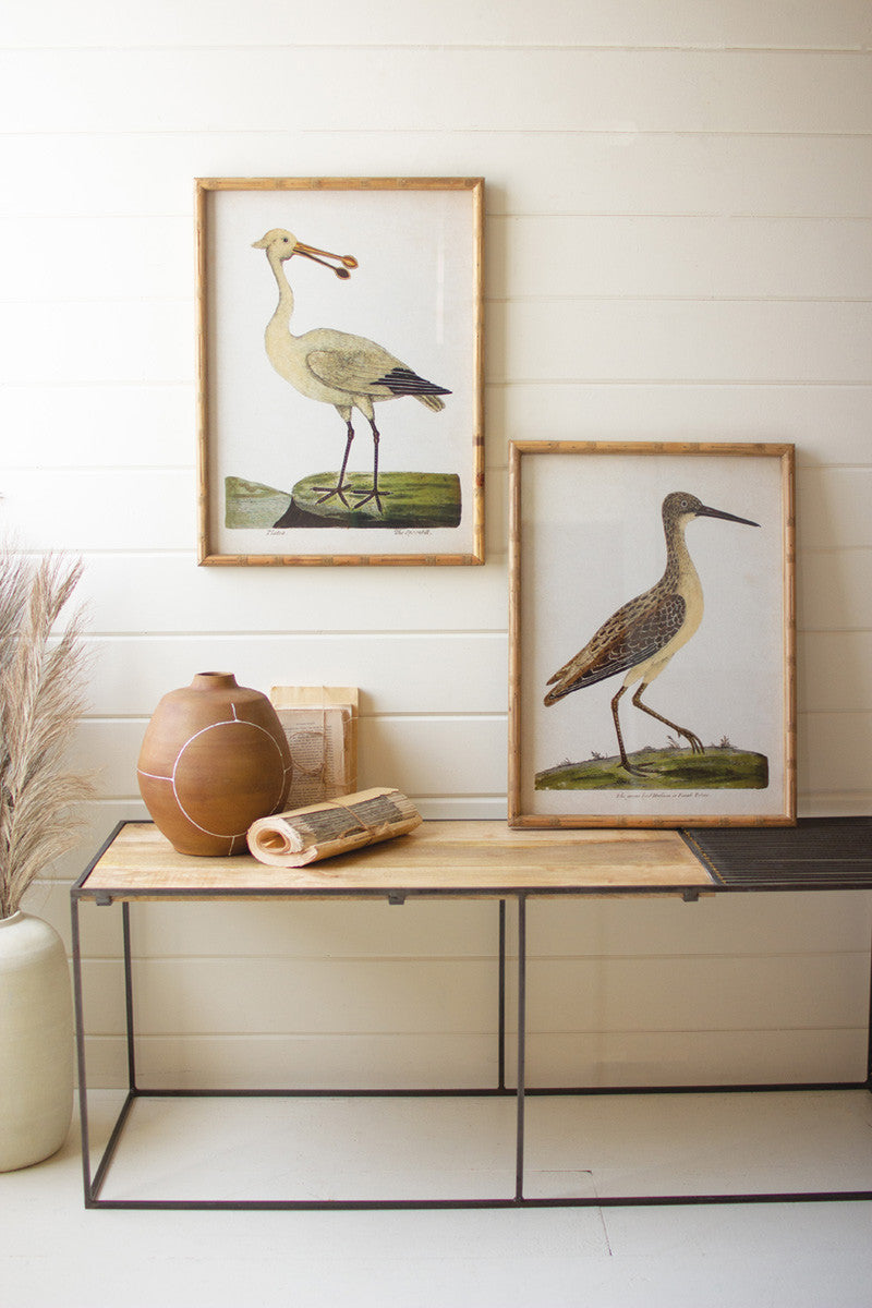 Framed Shorebirds