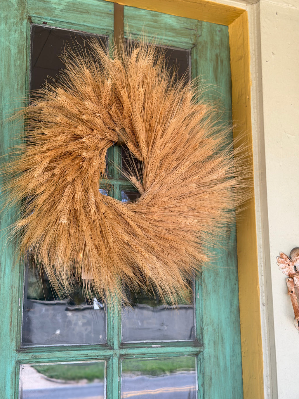 Dried Wheat Wreath