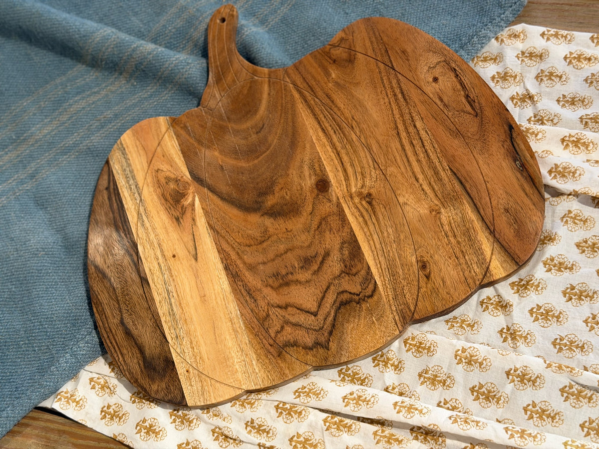 Pumpkin Serving Board