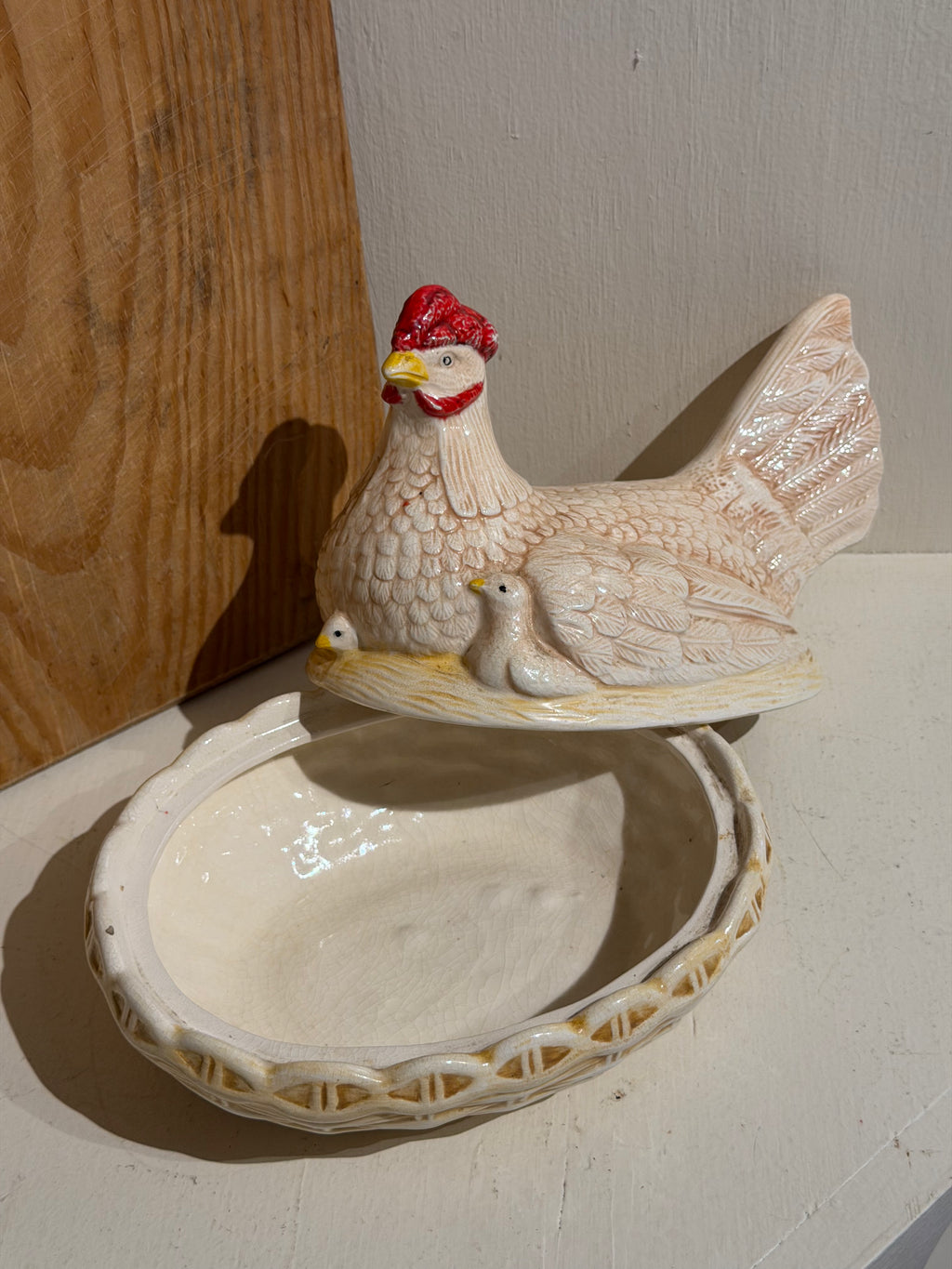 Ceramic Chicken Crock
