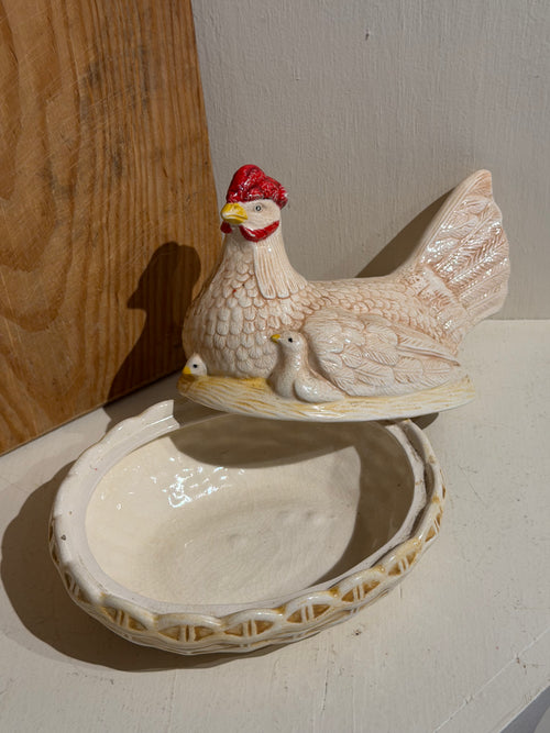 Ceramic Chicken Crock