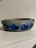 Salt-Glazed Cobalt Blue Bowl, Small