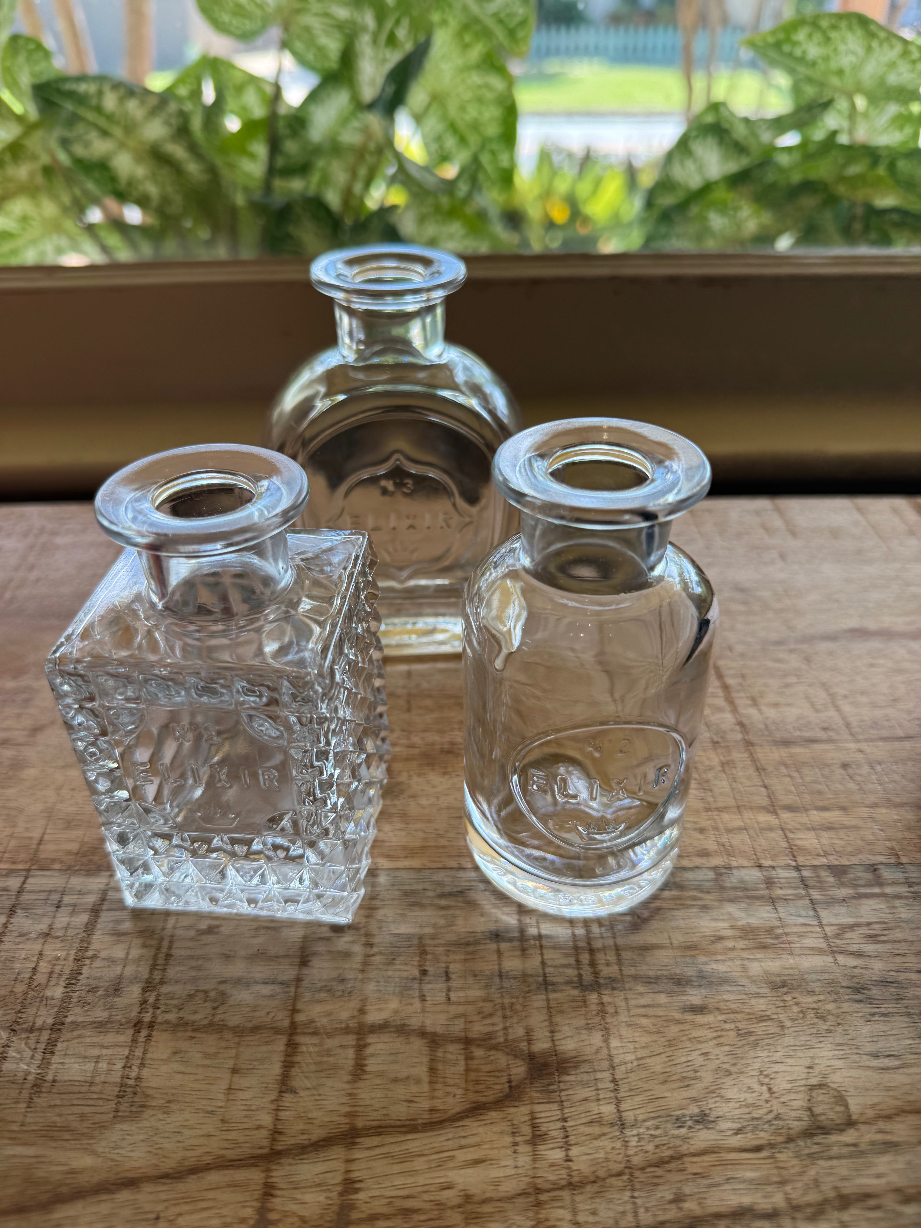 Elixir Bottles set of 3
