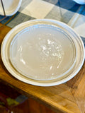 Relish Double Line Salad Plate Stone