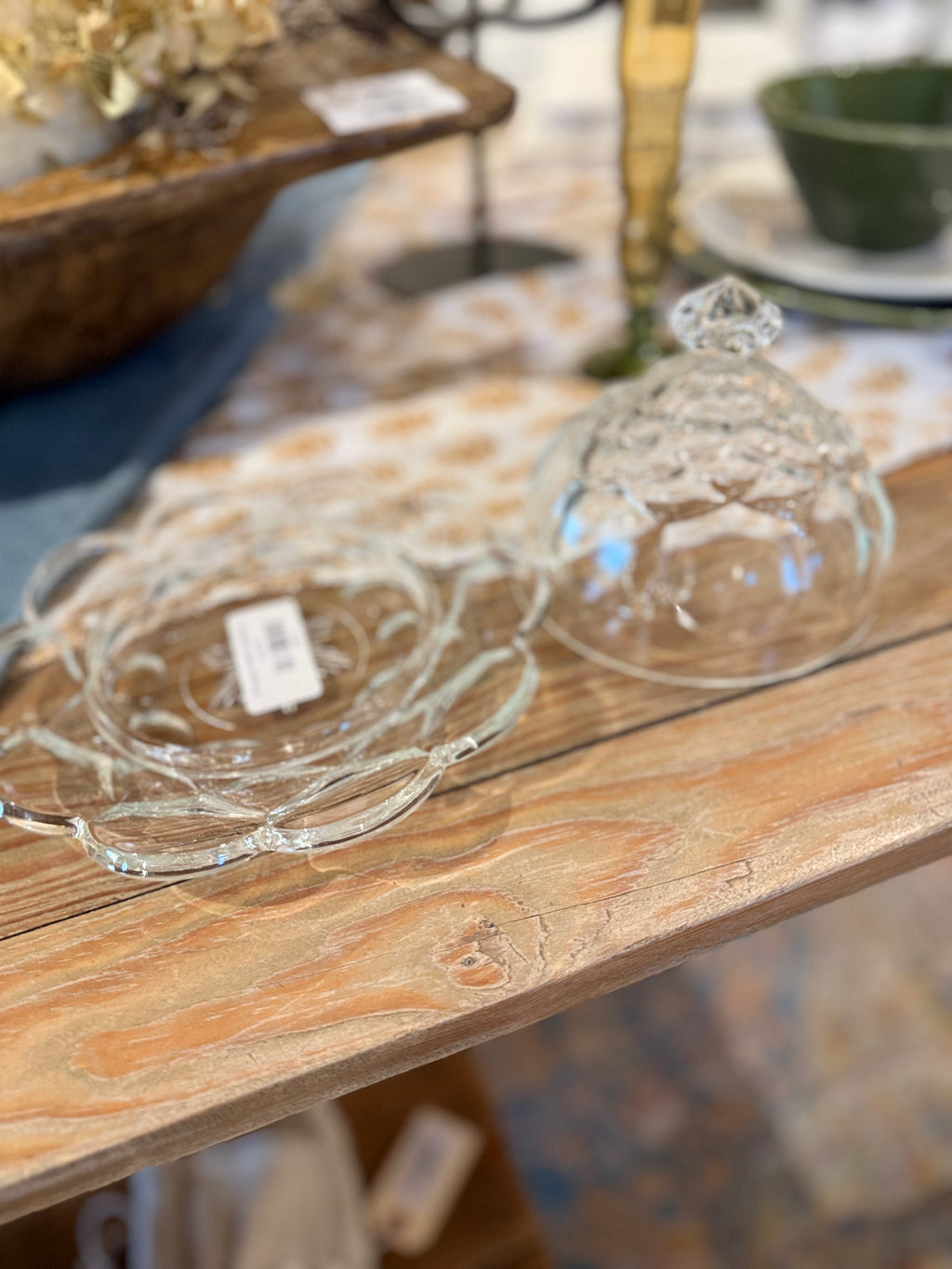Vintage Cheese Ball Dish