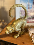 Gold Monkey Figurine