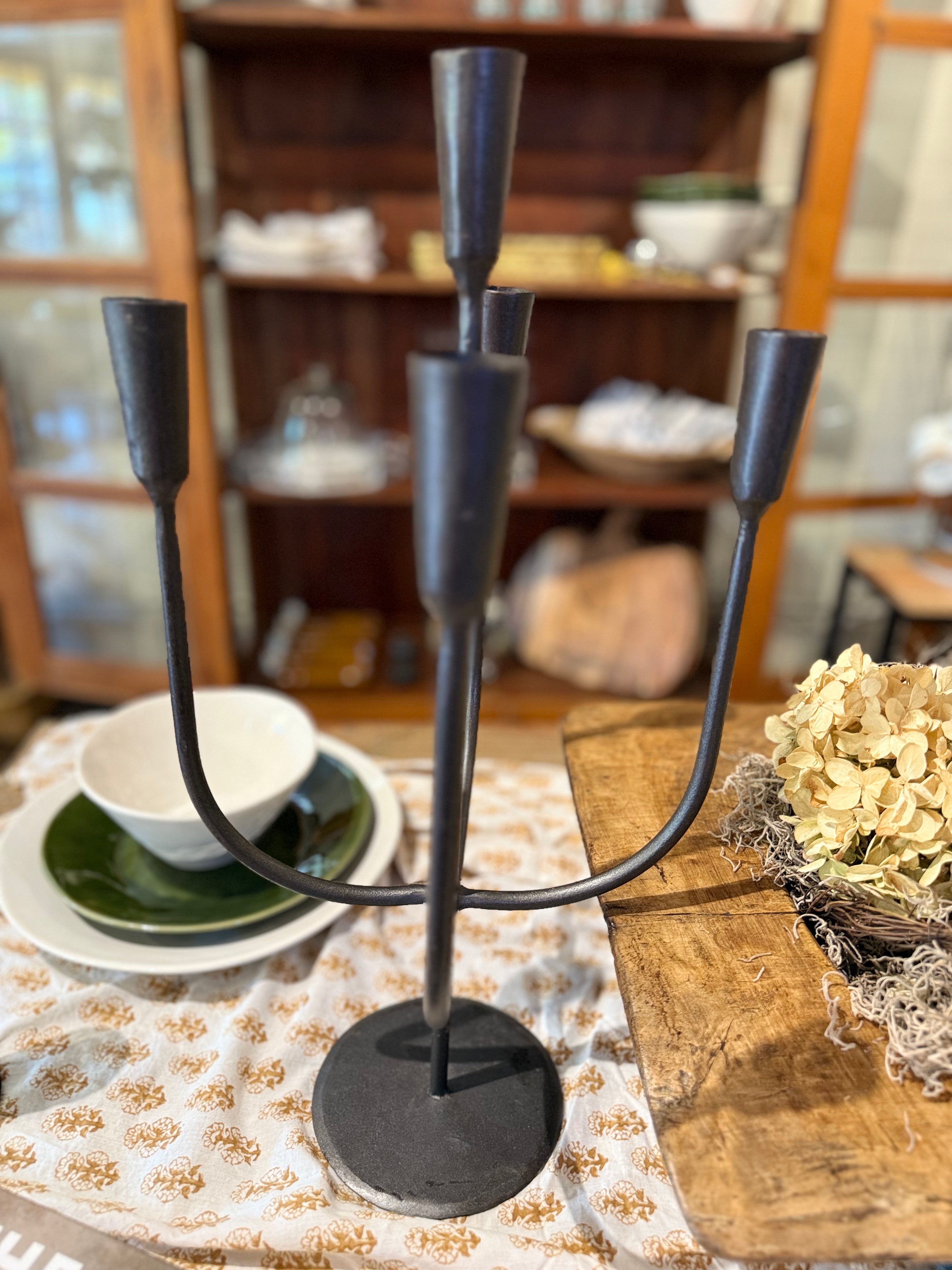 Iron Candelabra