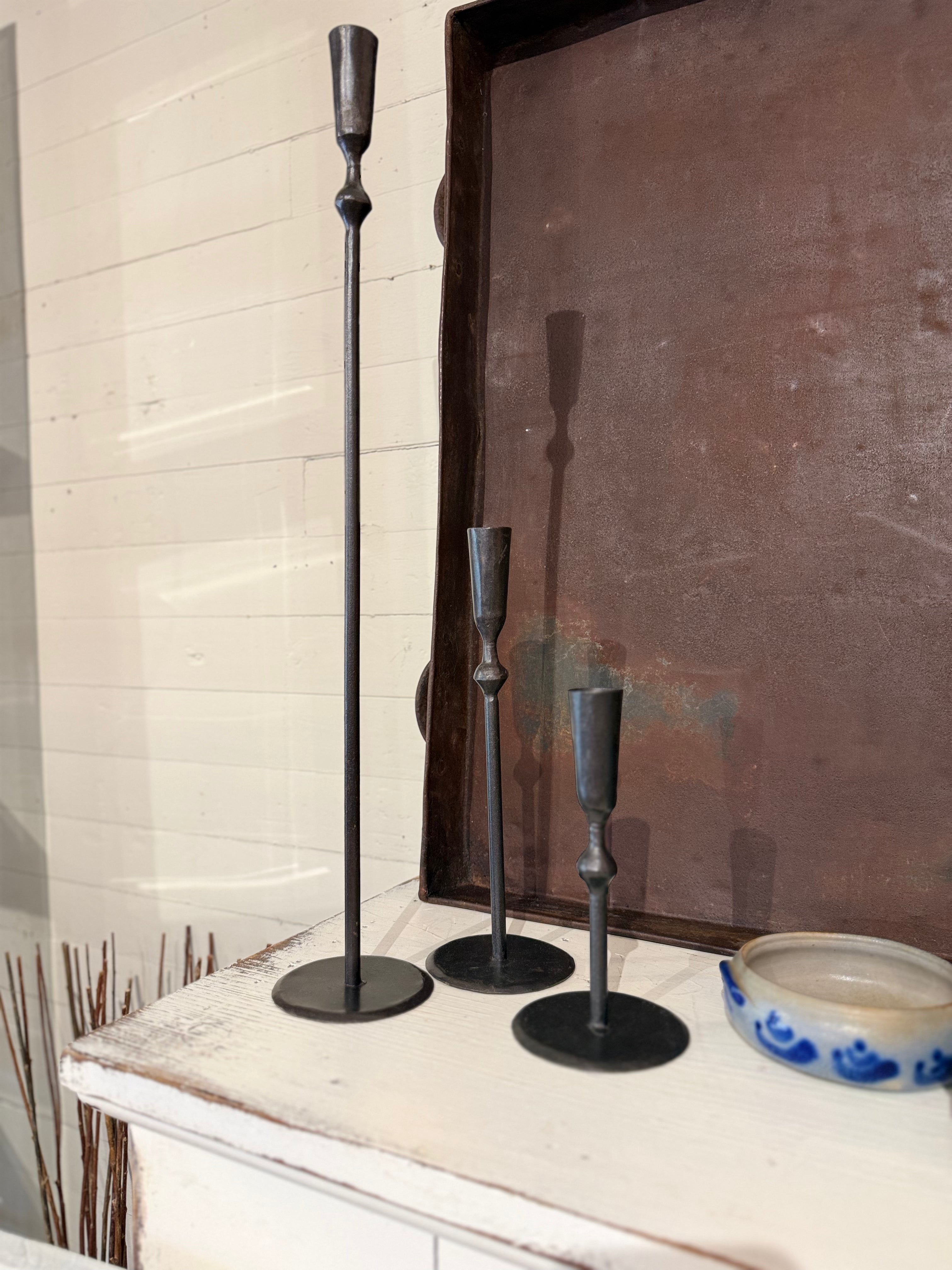 Iron Candlestick, Small