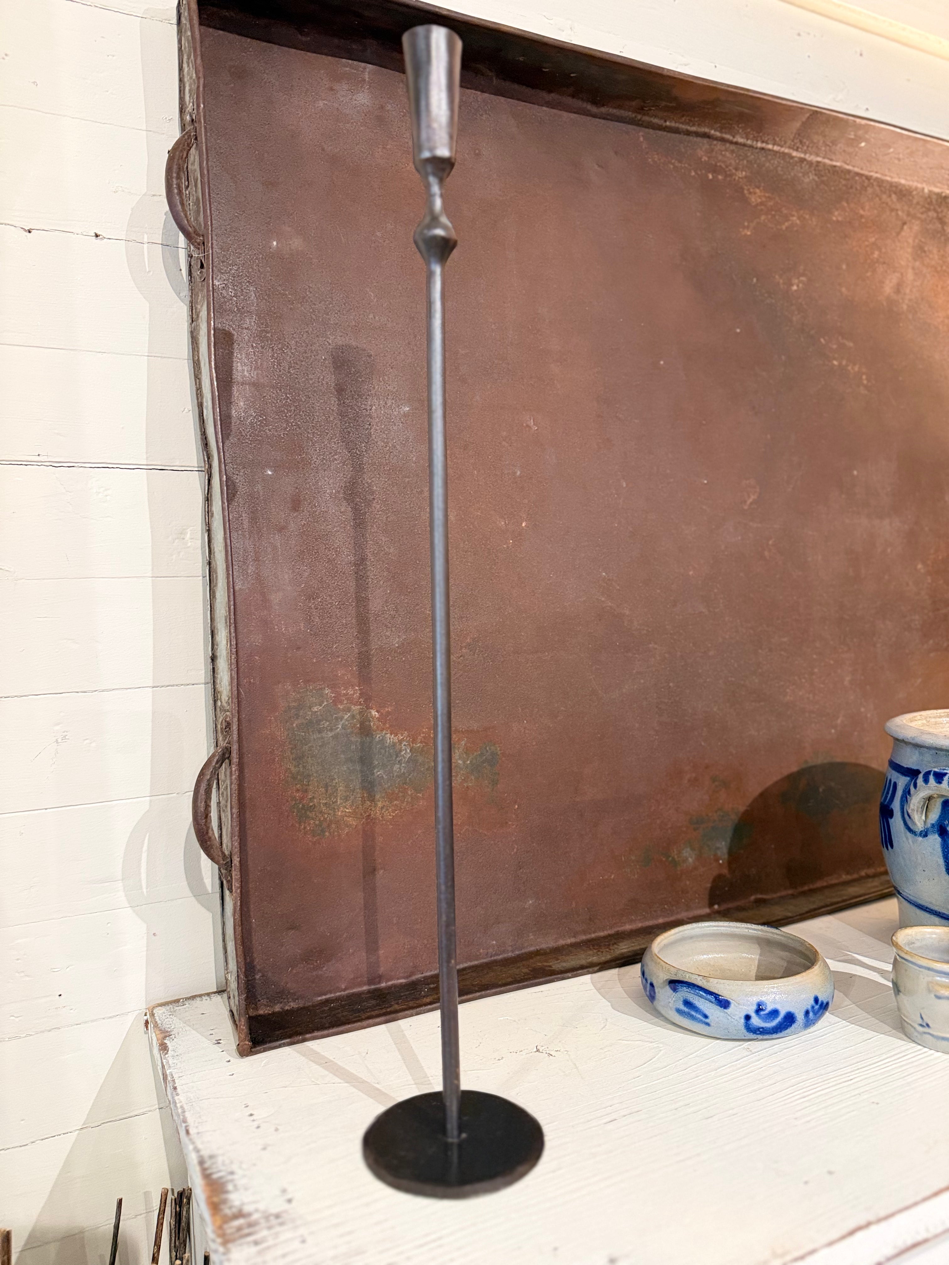 Iron Candlestick, Extra Large
