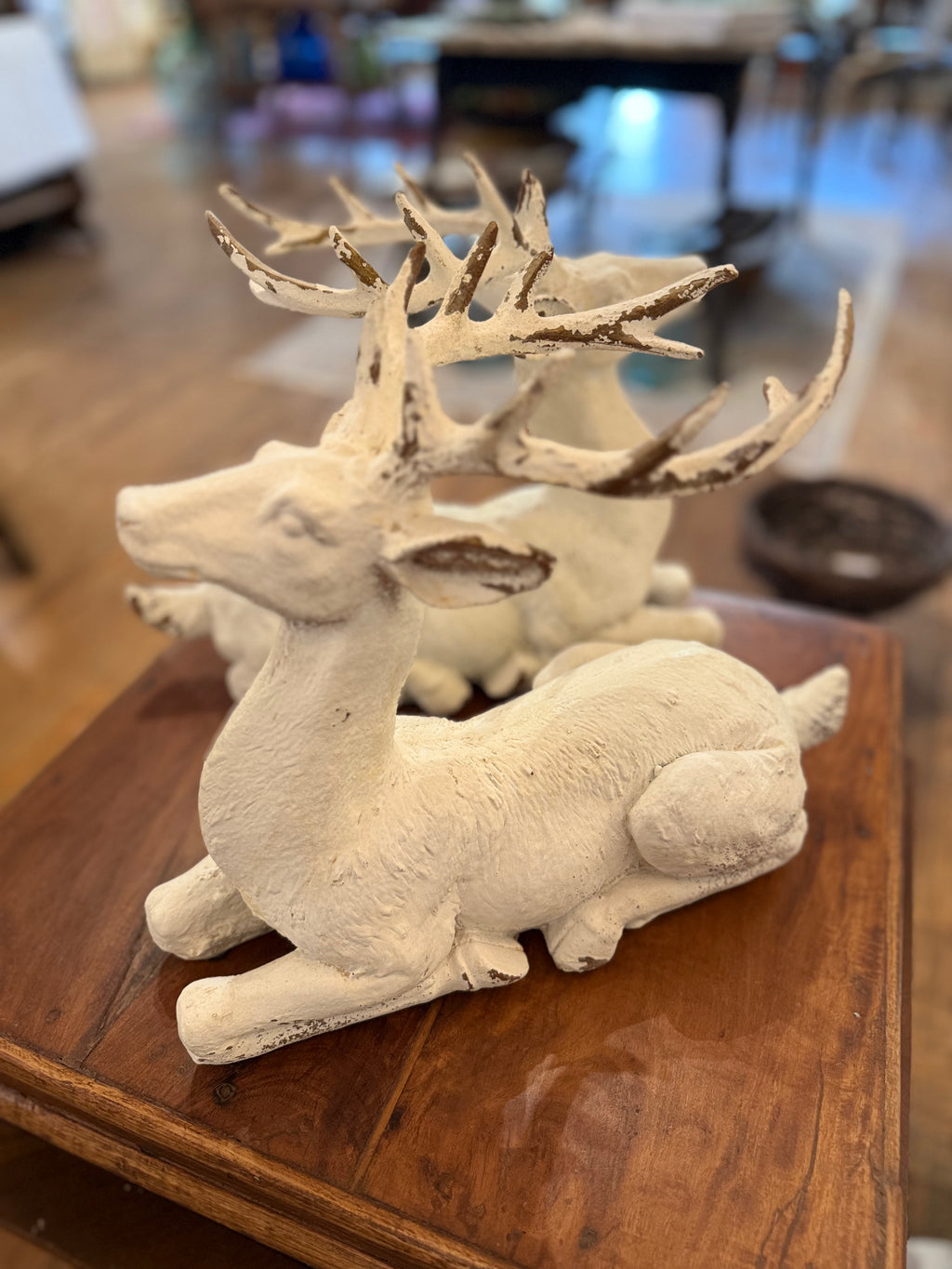 Faux Concrete Deer