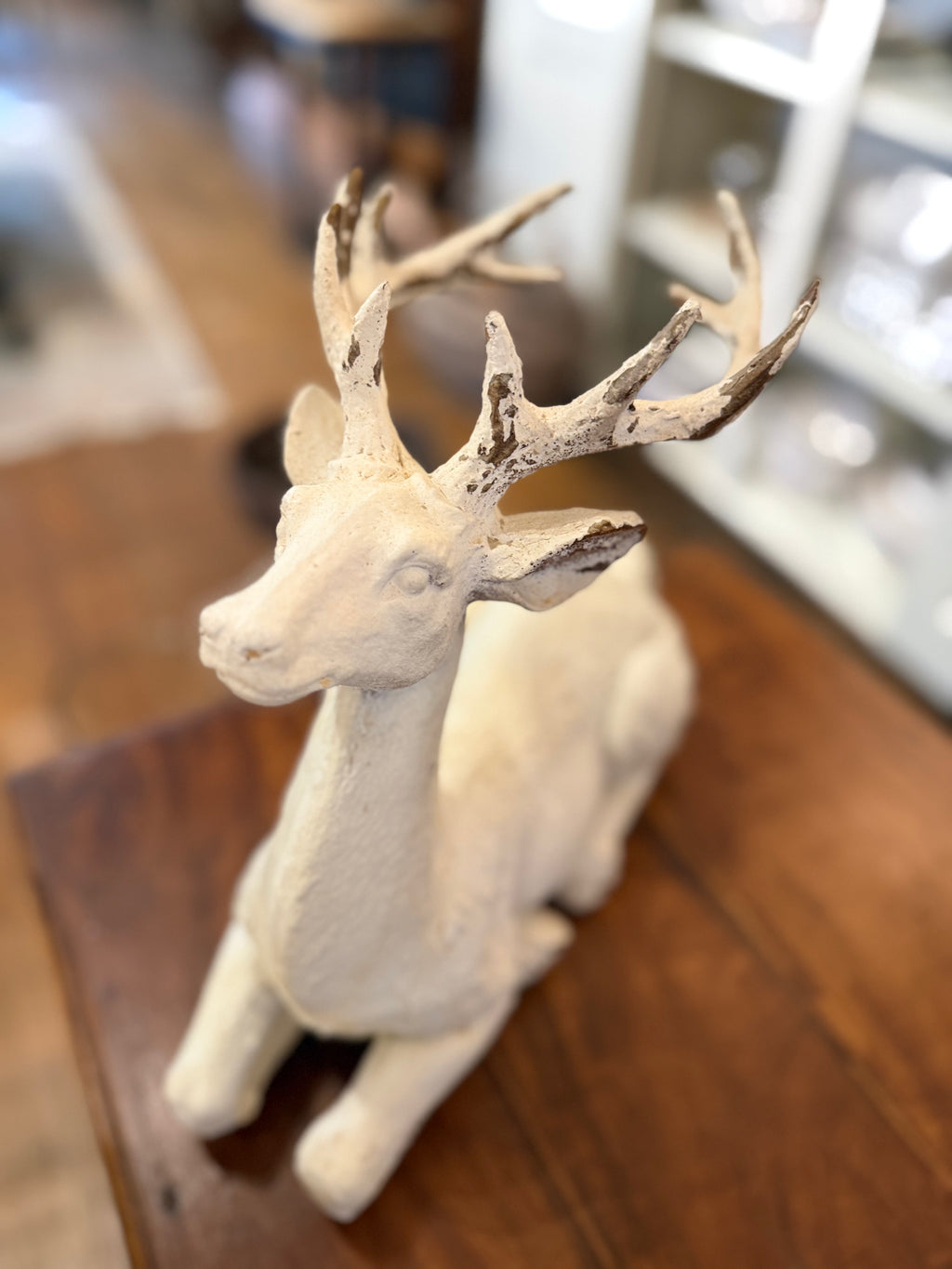 Faux Concrete Deer