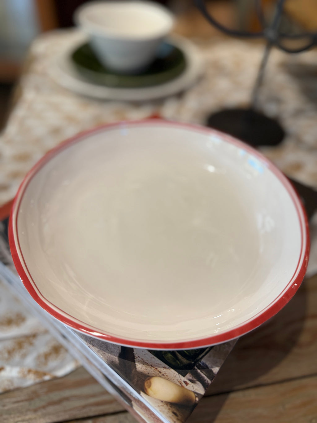 Relish Red edge Pasta Bowl