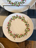 Relish Christmas Wreath Dinner Plate