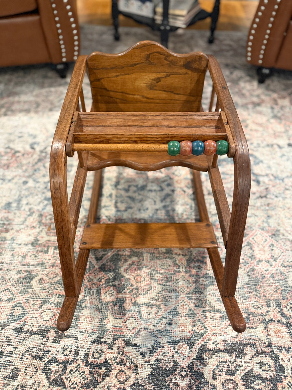 Vintage Teeter Totter Rocker with Abacus