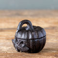 Cast Iron Pumpkin Box