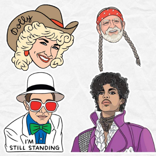 Celebrity Stickers