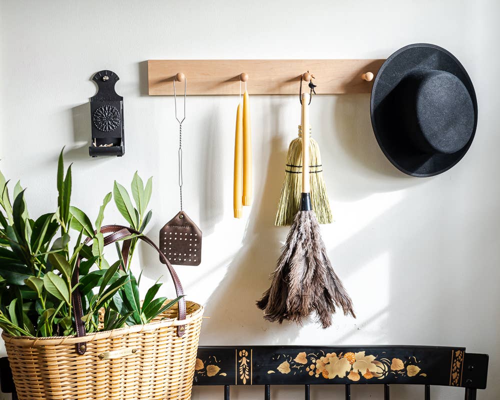 Leather Flyswatter, Camel