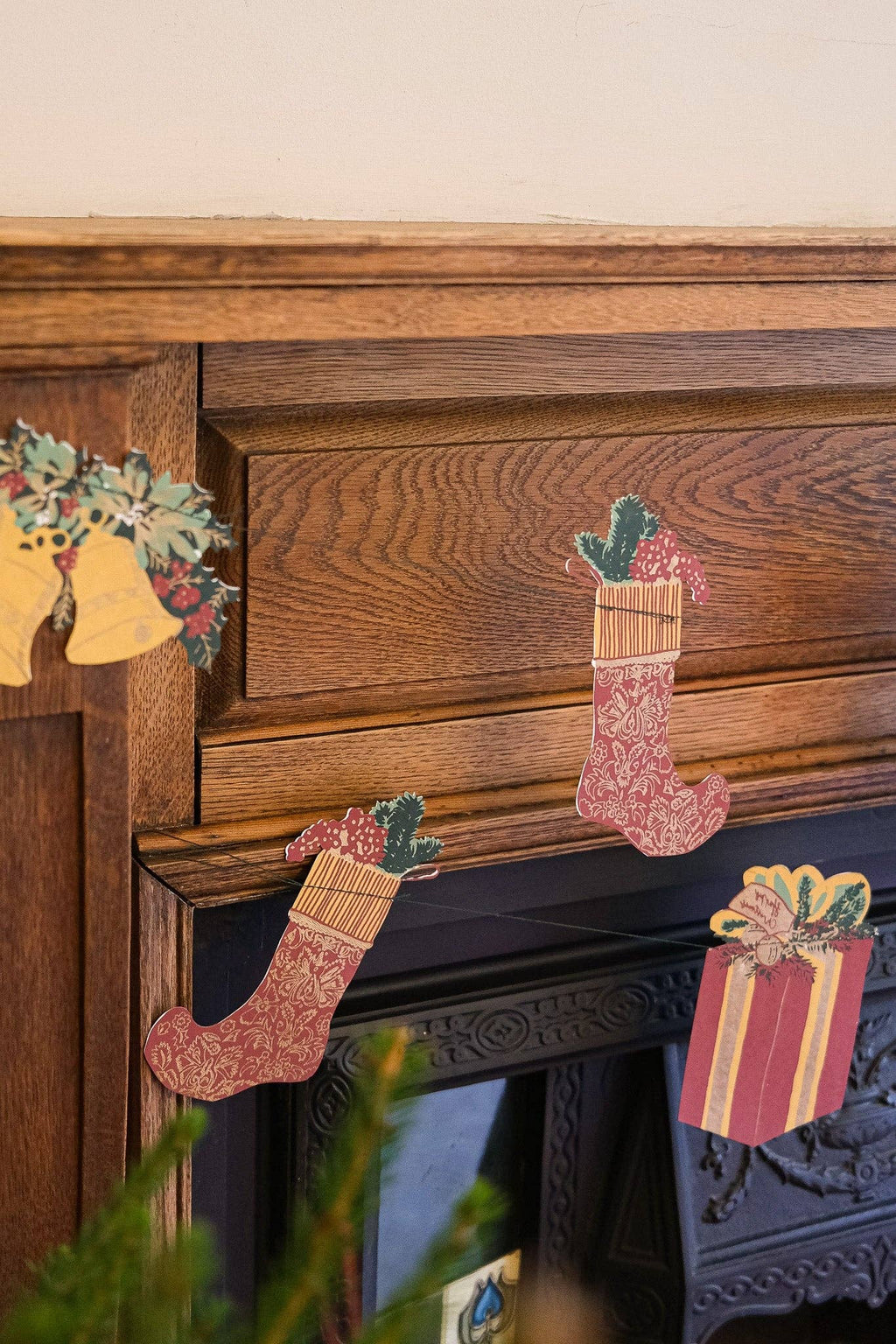 CHRISTMAS SEWN GARLAND