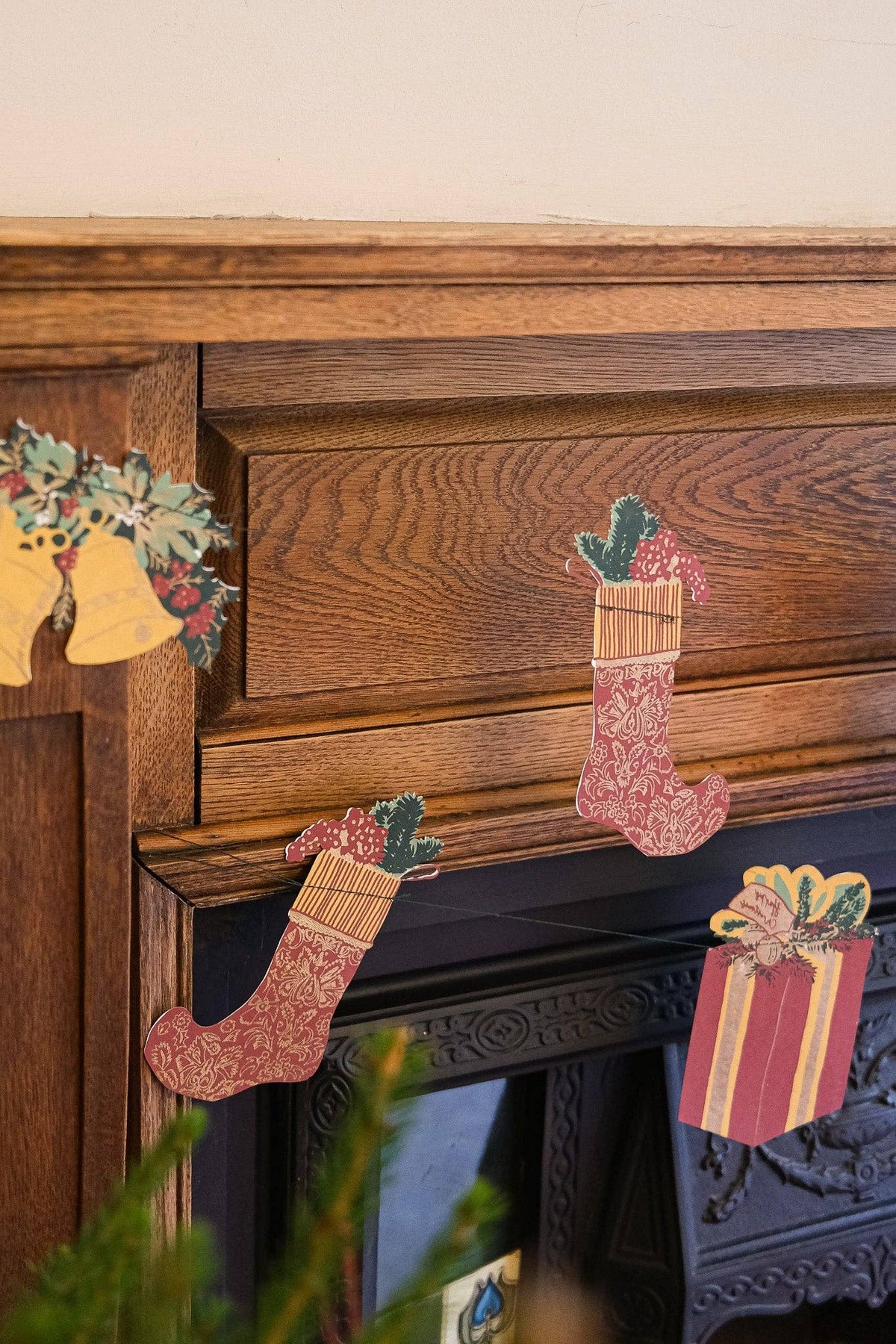 CHRISTMAS SEWN GARLAND
