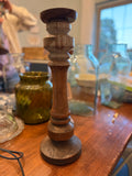 Antique Baluster Candlestick, Large