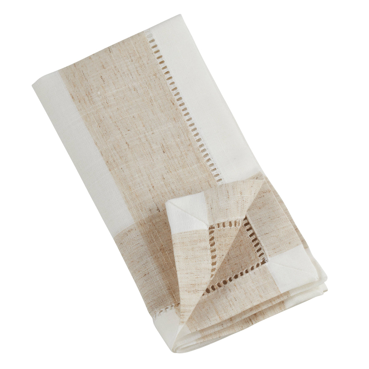 Hemstitch Napkin, Ivory