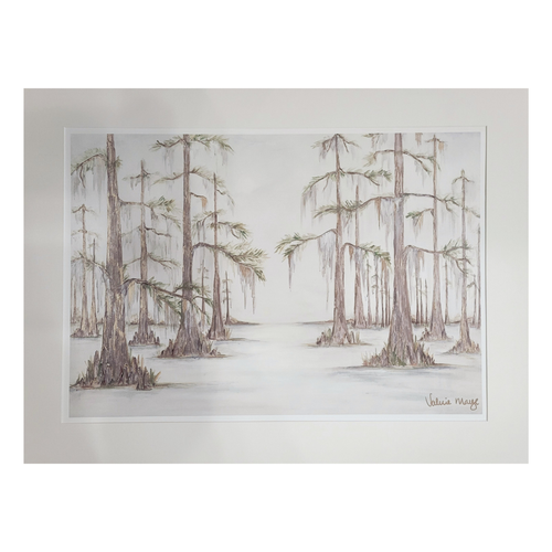 318 Art Matted Fine Art Reproduction