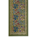 Jardin Table Runner, Blue & Green, 16" x 72"