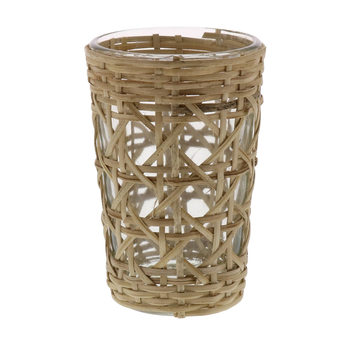 Cane Votive, Cane Weave - Cane Weave