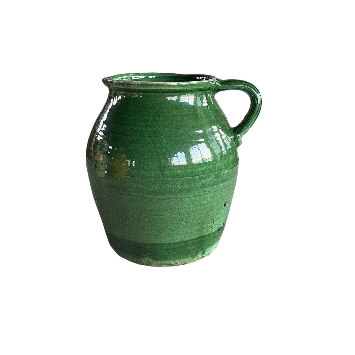 Cottage Crafted Tall Jug, Light Green