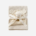Lamb Piqué Baby Gift Set